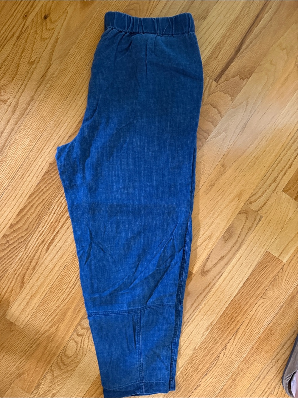 Pure J.Jill Lightweight Linen Look Cropped Bottoms